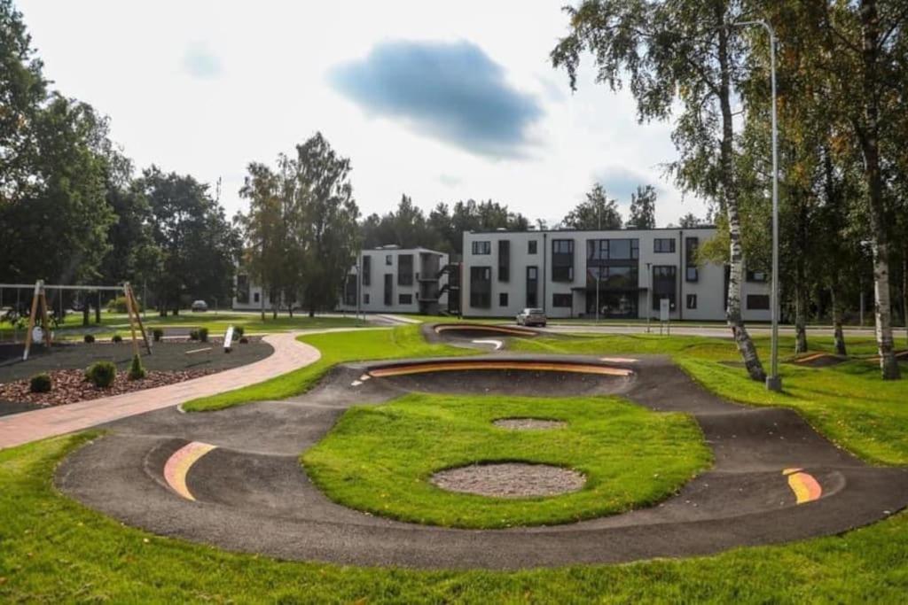 Lovely Apartment By The Sea. Kesterciems Exterior photo